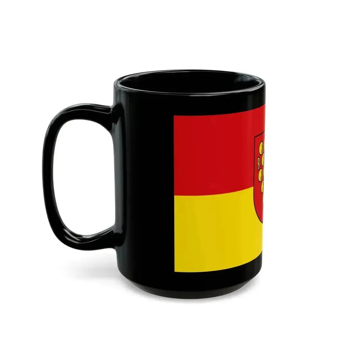 Flag of Bentheim Germany - Black Coffee Mug - Go Mug Yourself