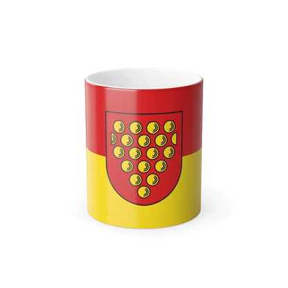 Flag of Bentheim Germany - Color Changing Coffee Mug-11oz-Go Mug Yourself