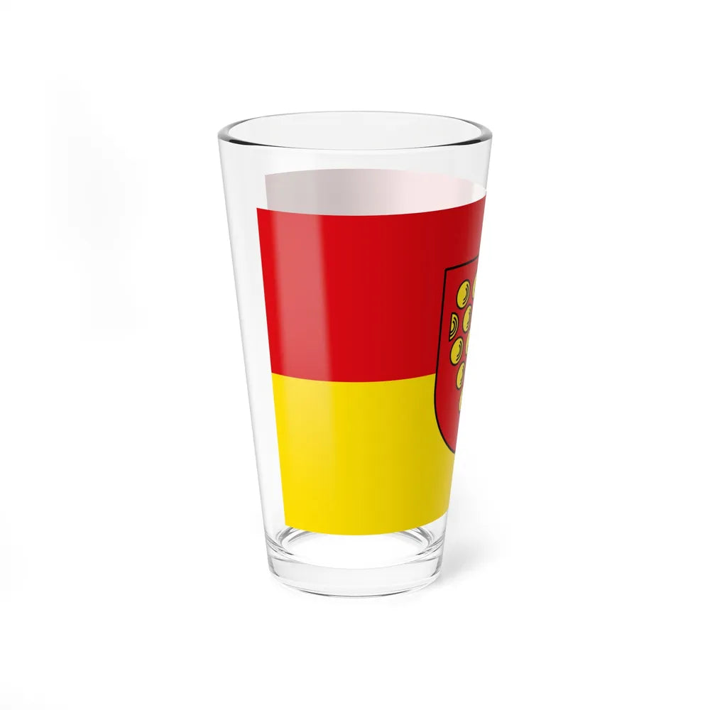 Flag of Bentheim Germany - Pint Glass 16oz-Go Mug Yourself