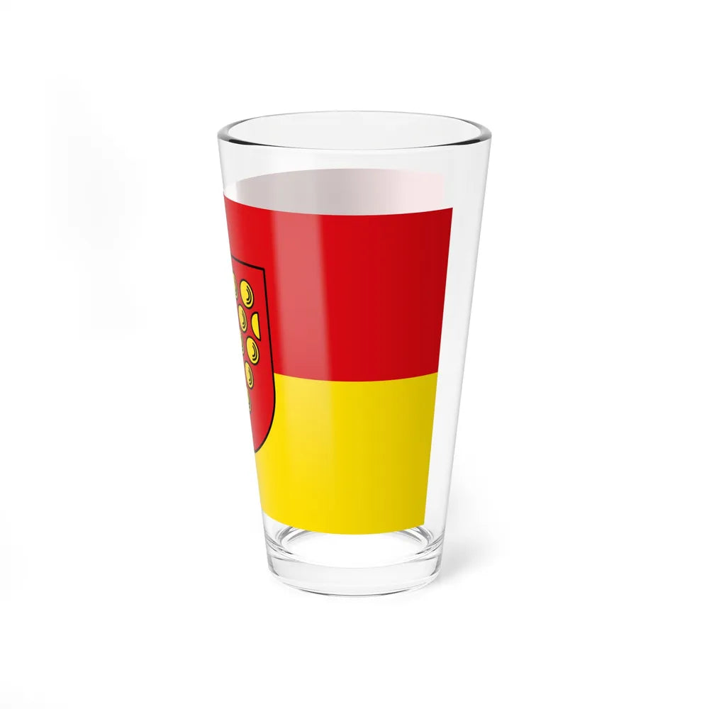 Flag of Bentheim Germany - Pint Glass 16oz-Go Mug Yourself