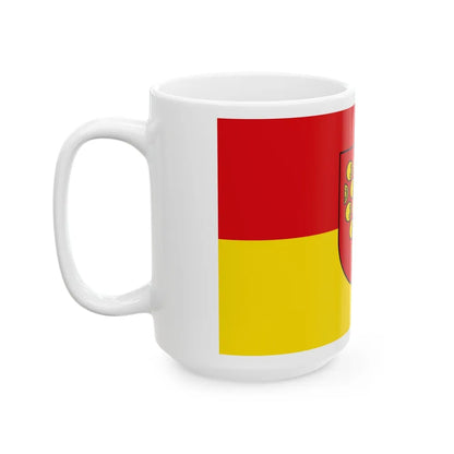 Flag of Bentheim Germany - White Coffee Mug-Go Mug Yourself