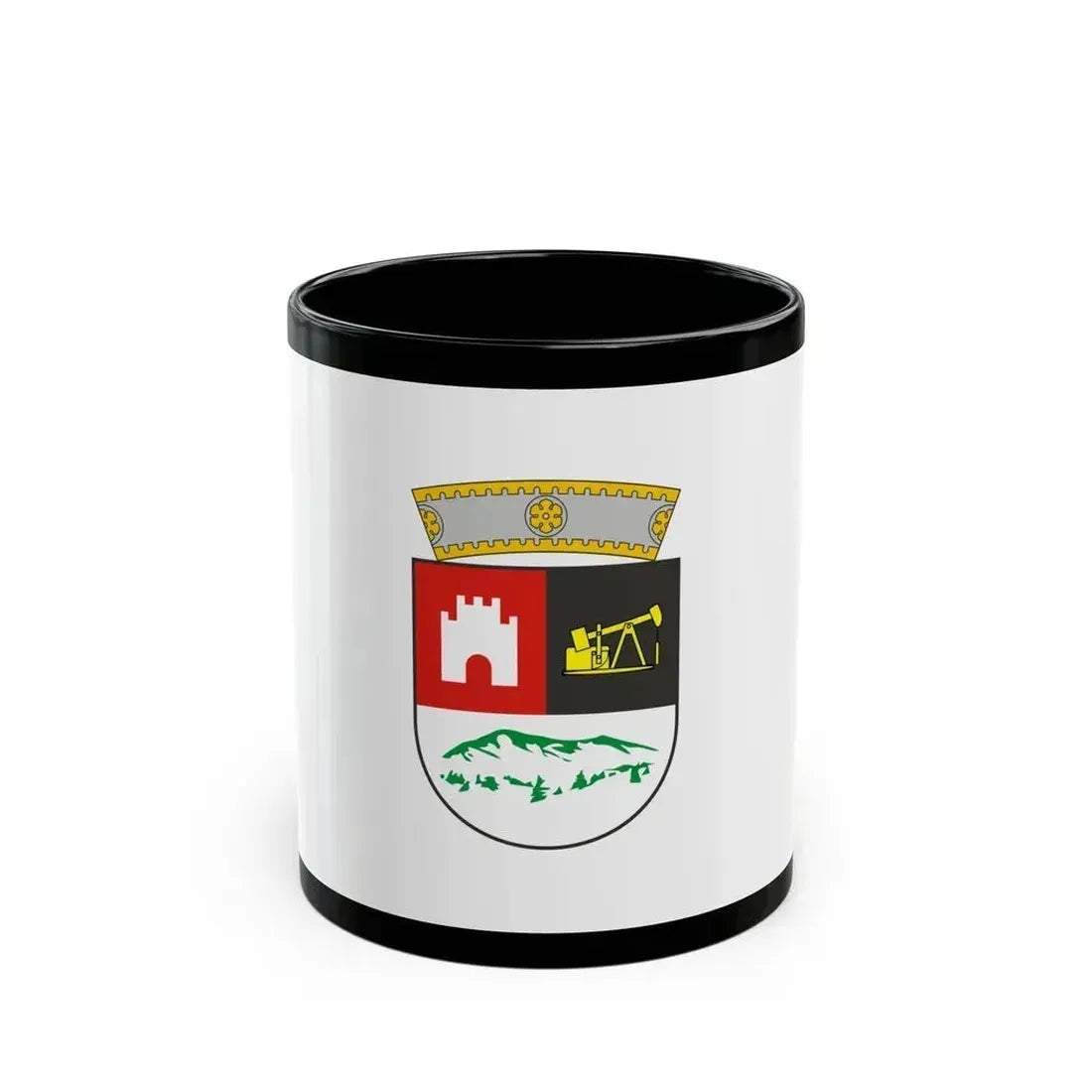 Flag of Berat Albania - Black Coffee Mug 11oz - Go Mug Yourself