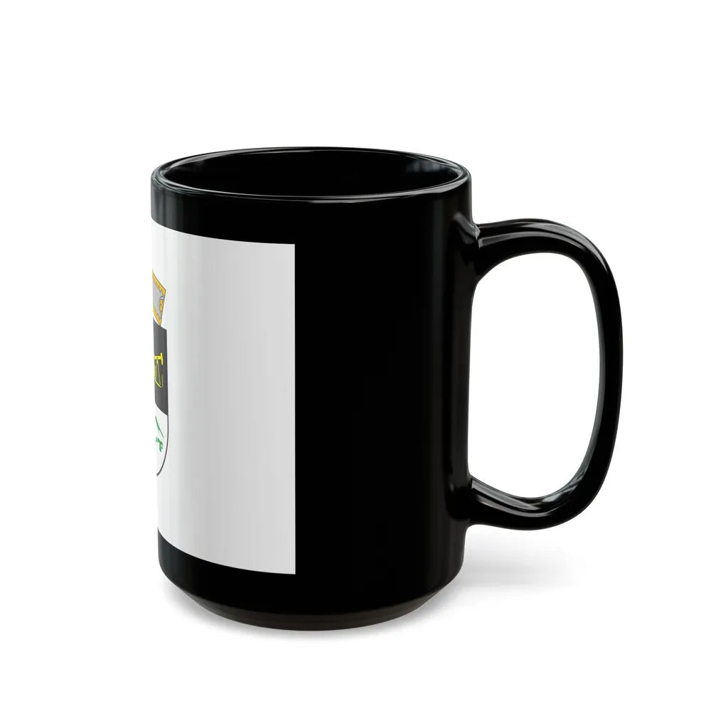 Flag of Berat Albania - Black Coffee Mug-Go Mug Yourself