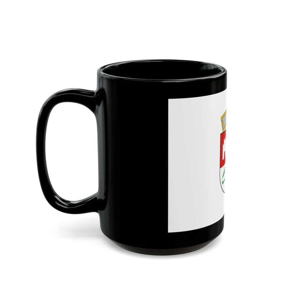 Flag of Berat Albania - Black Coffee Mug-Go Mug Yourself