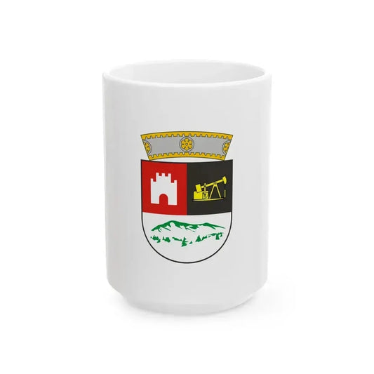 Flag of Berat Albania - White Coffee Mug 15oz - Go Mug Yourself