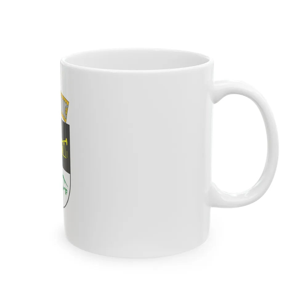 Flag of Berat Albania - White Coffee Mug-Go Mug Yourself