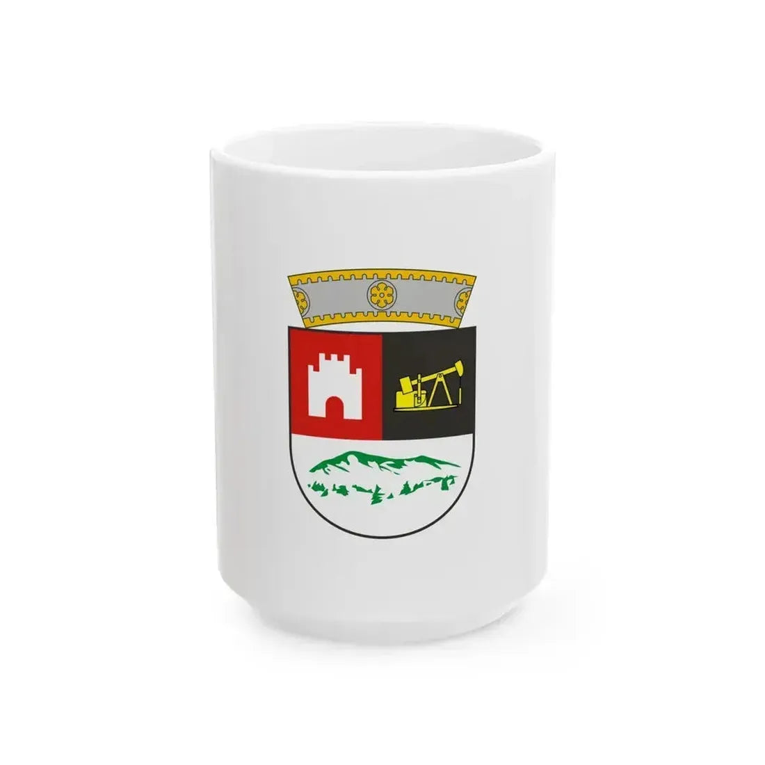Flag of Berat Albania - White Coffee Mug - Go Mug Yourself