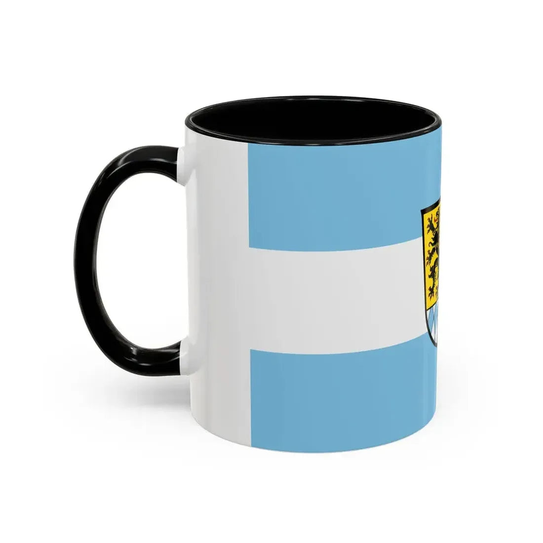 Flag of Berchtesgadener Land Germany - Accent Coffee Mug - Go Mug Yourself