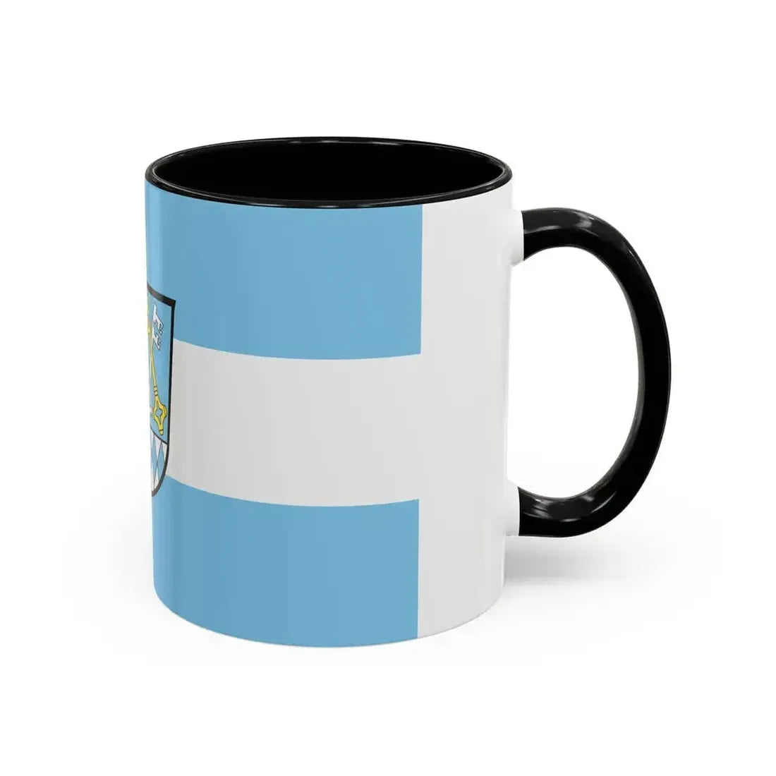 Flag of Berchtesgadener Land Germany - Accent Coffee Mug - Go Mug Yourself