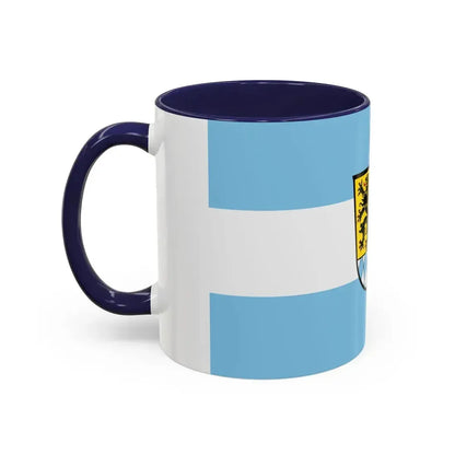 Flag of Berchtesgadener Land Germany - Accent Coffee Mug - Go Mug Yourself