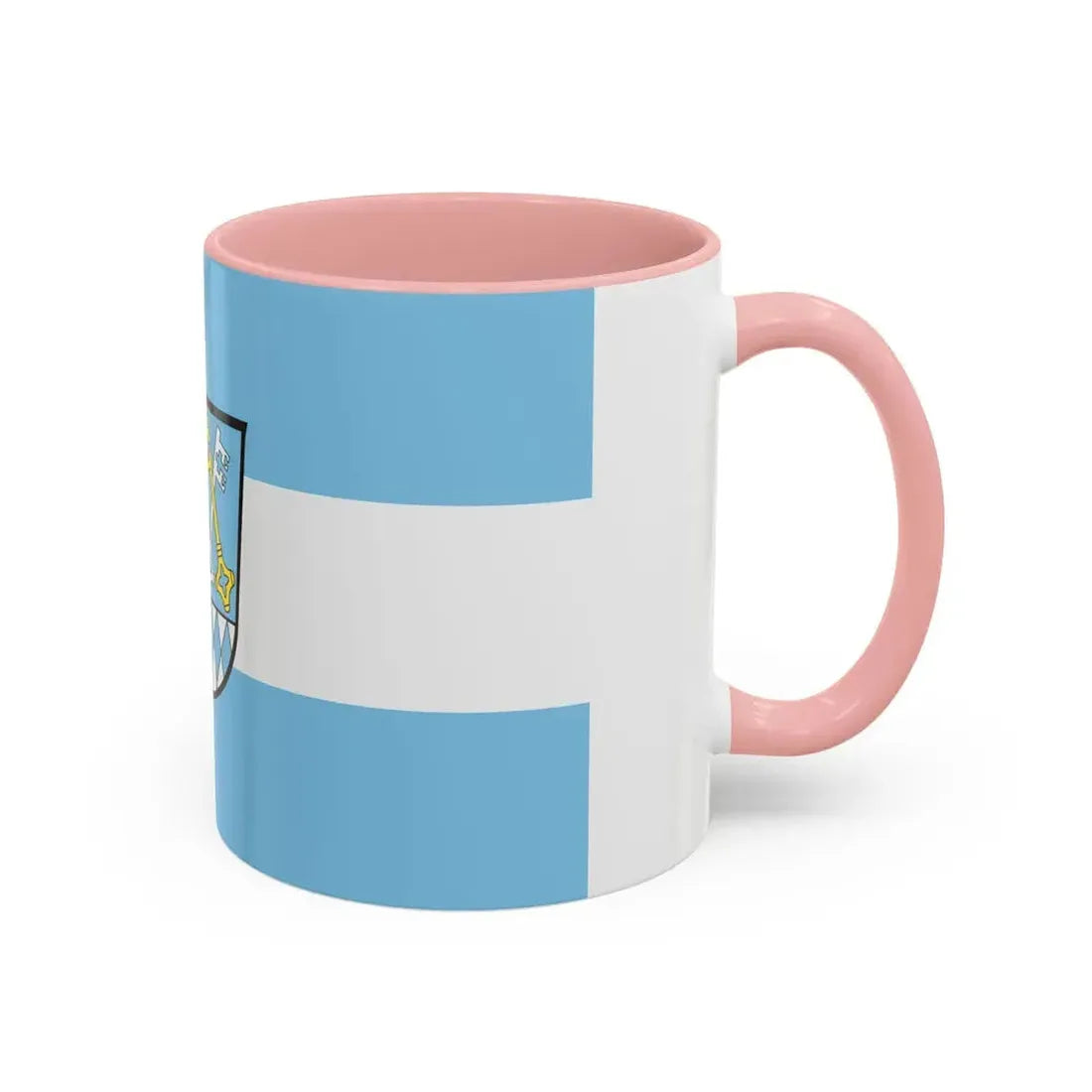 Flag of Berchtesgadener Land Germany - Accent Coffee Mug - Go Mug Yourself