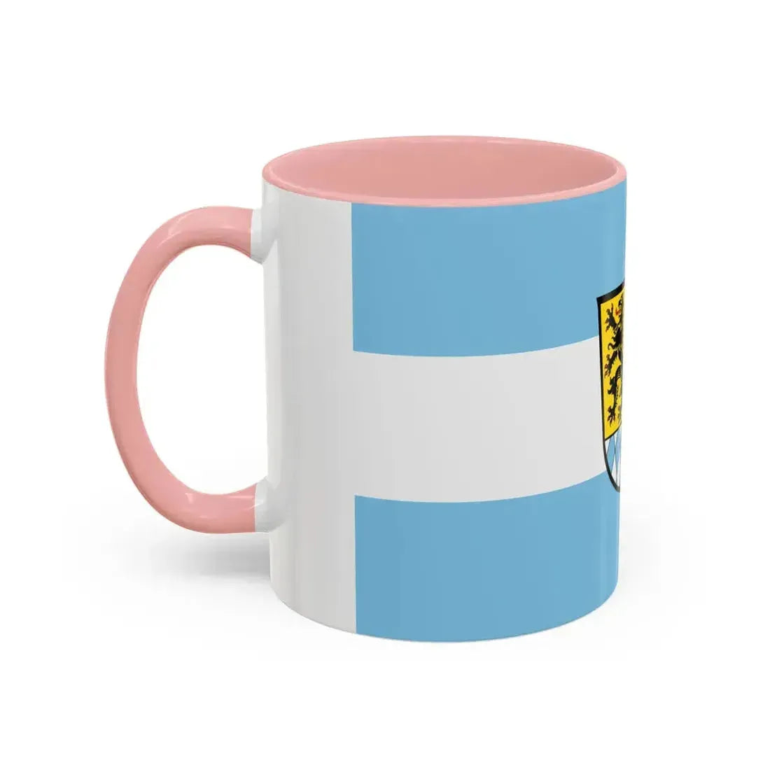 Flag of Berchtesgadener Land Germany - Accent Coffee Mug - Go Mug Yourself