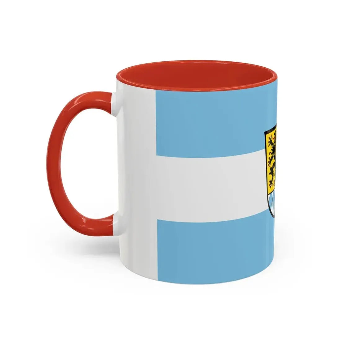 Flag of Berchtesgadener Land Germany - Accent Coffee Mug - Go Mug Yourself