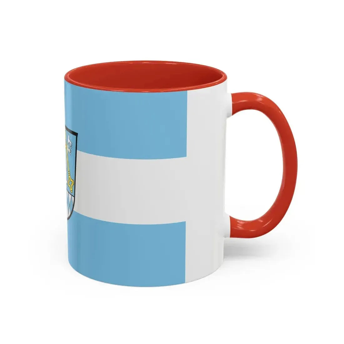 Flag of Berchtesgadener Land Germany - Accent Coffee Mug - Go Mug Yourself