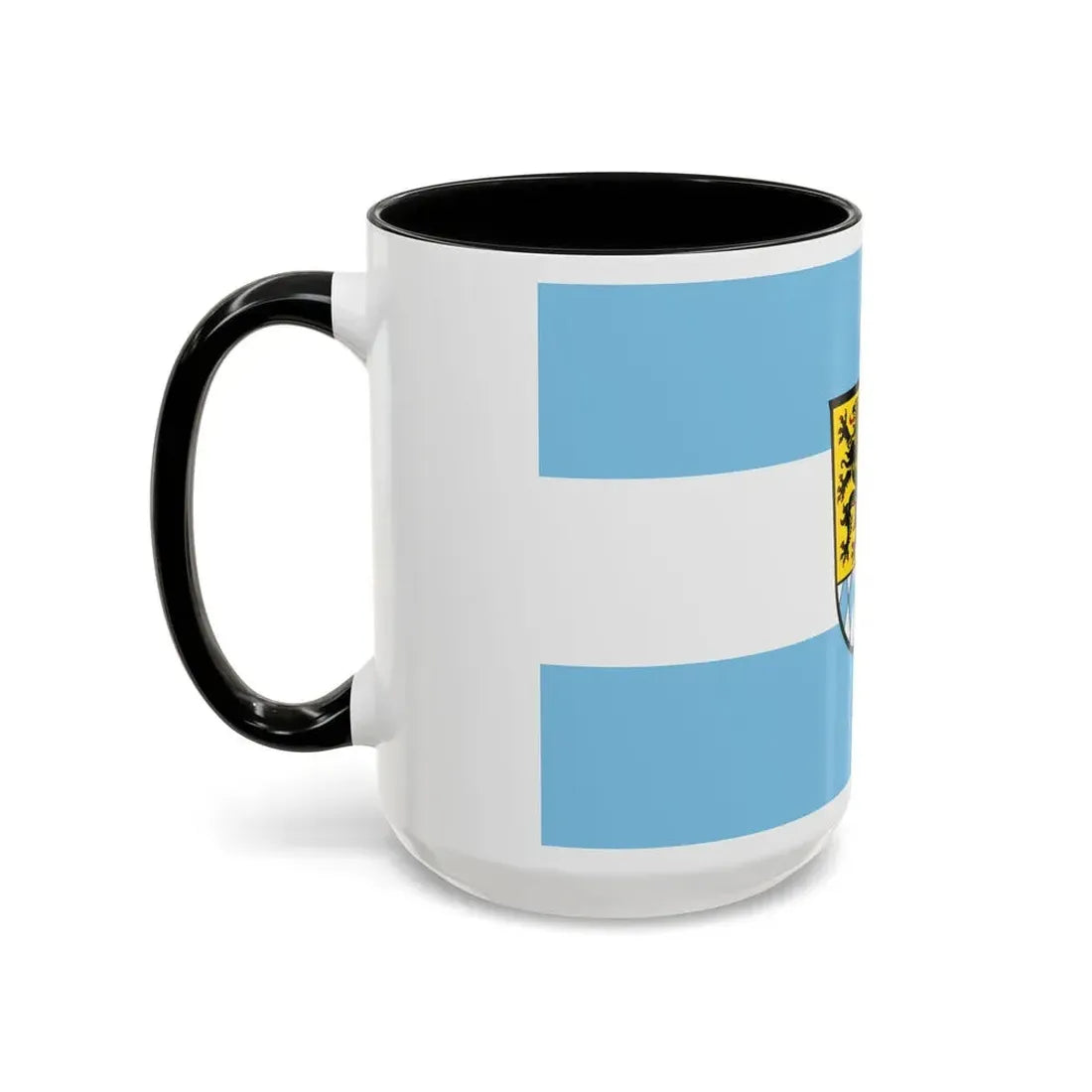 Flag of Berchtesgadener Land Germany - Accent Coffee Mug - Go Mug Yourself