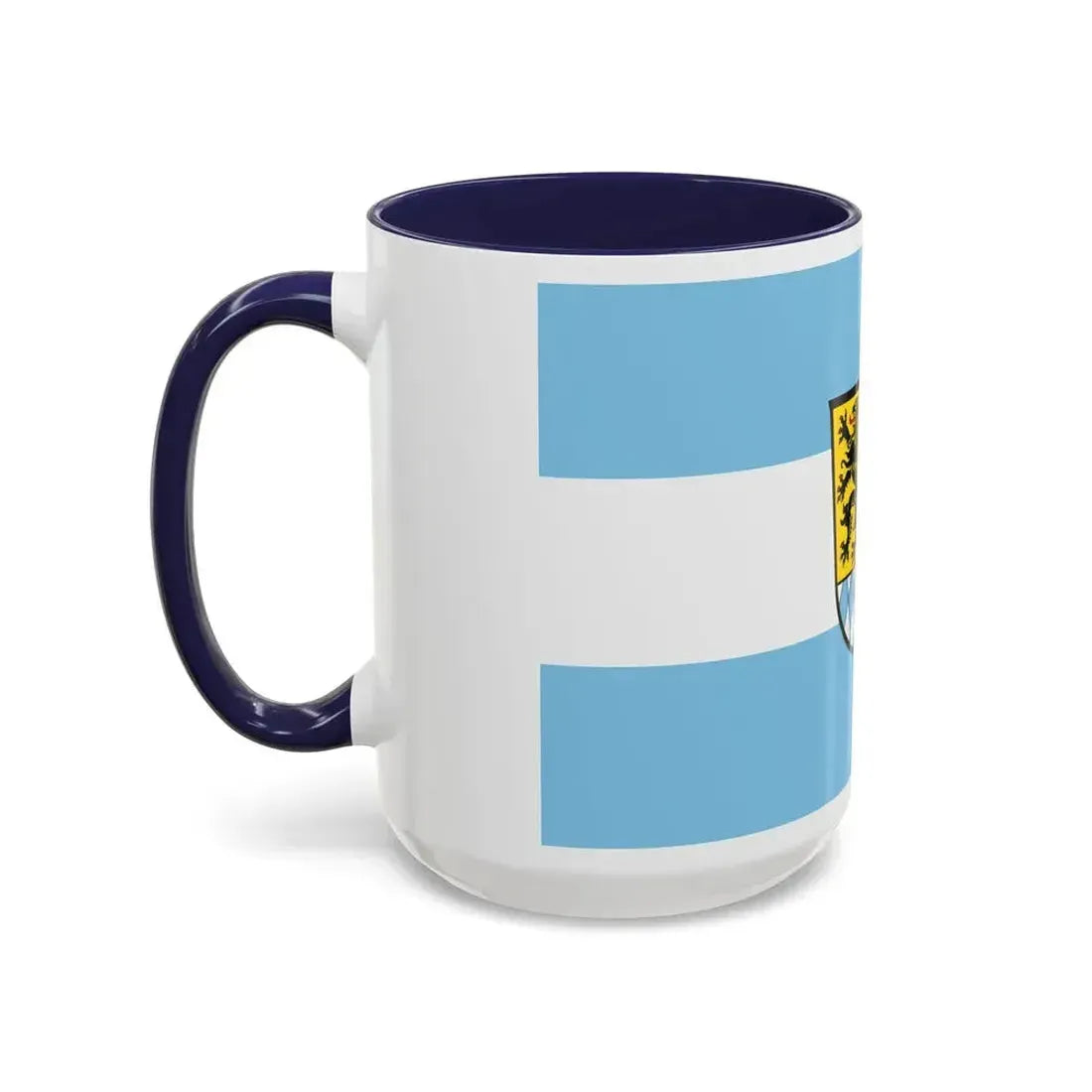 Flag of Berchtesgadener Land Germany - Accent Coffee Mug - Go Mug Yourself