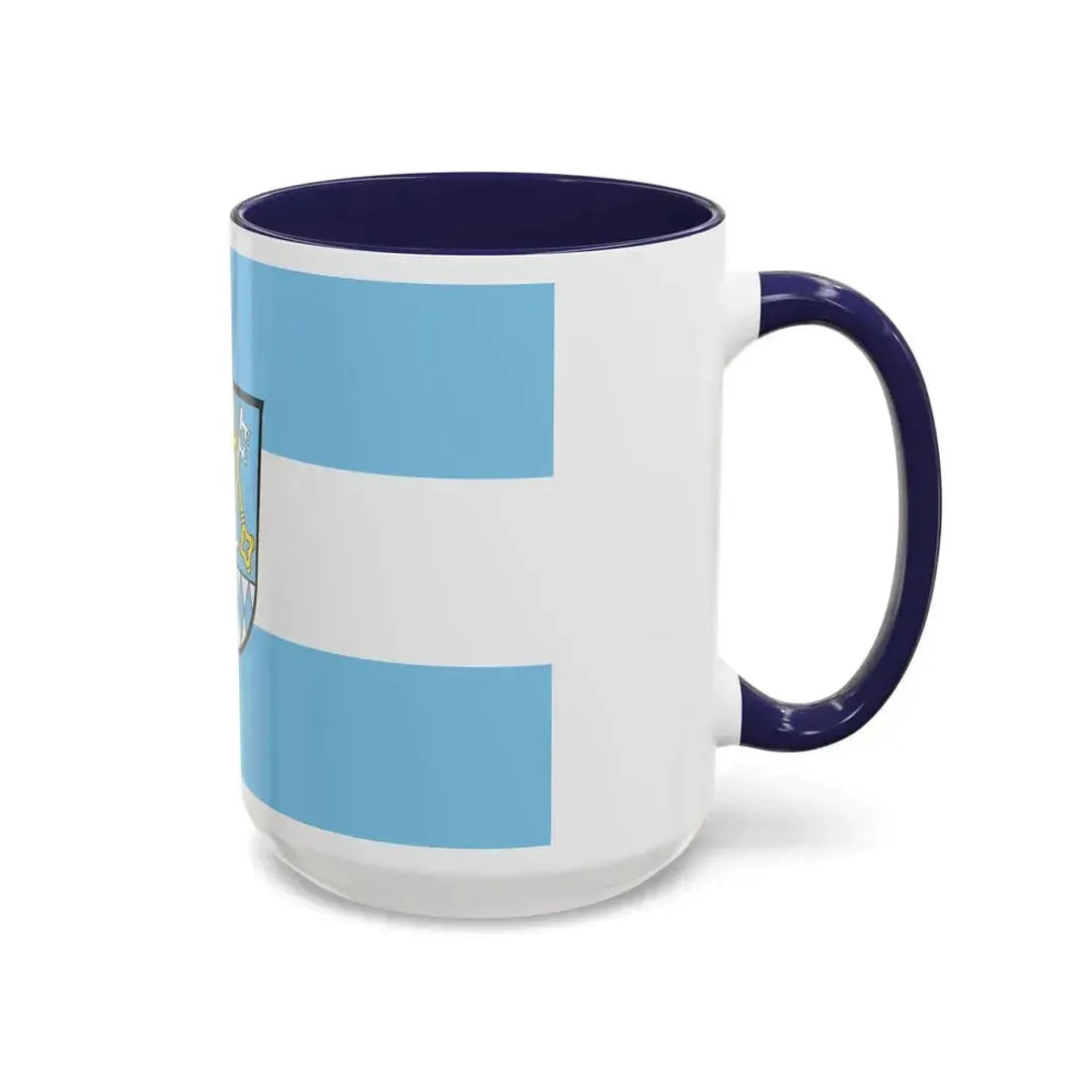 Flag of Berchtesgadener Land Germany - Accent Coffee Mug - Go Mug Yourself