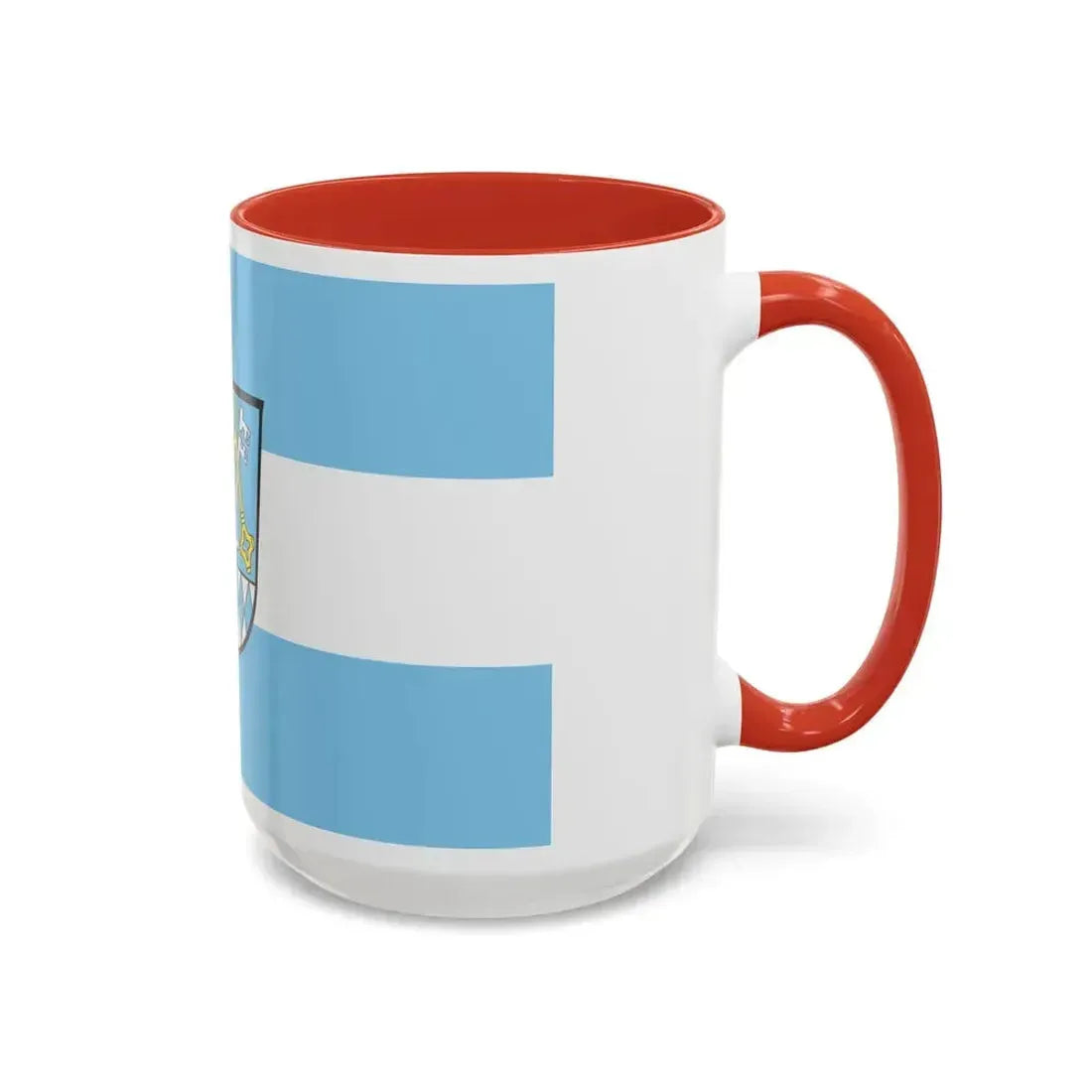 Flag of Berchtesgadener Land Germany - Accent Coffee Mug - Go Mug Yourself