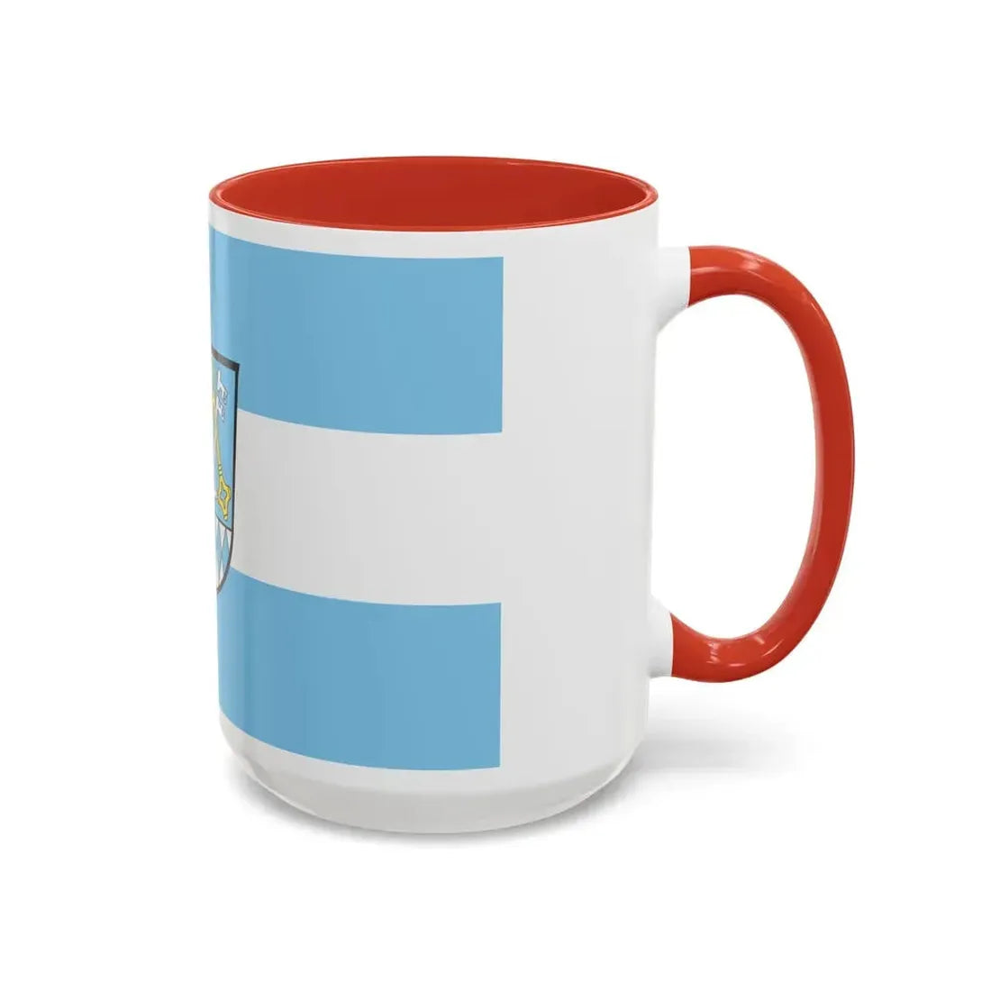 Flag of Berchtesgadener Land Germany - Accent Coffee Mug - Go Mug Yourself