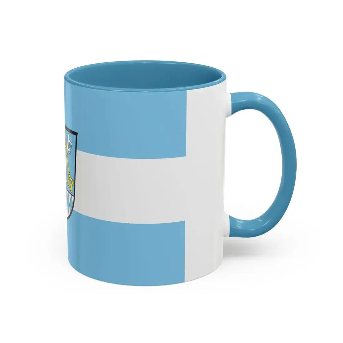 Flag of Berchtesgadener Land Germany - Accent Coffee Mug - Go Mug Yourself