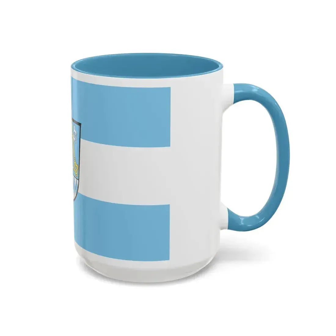 Flag of Berchtesgadener Land Germany - Accent Coffee Mug - Go Mug Yourself