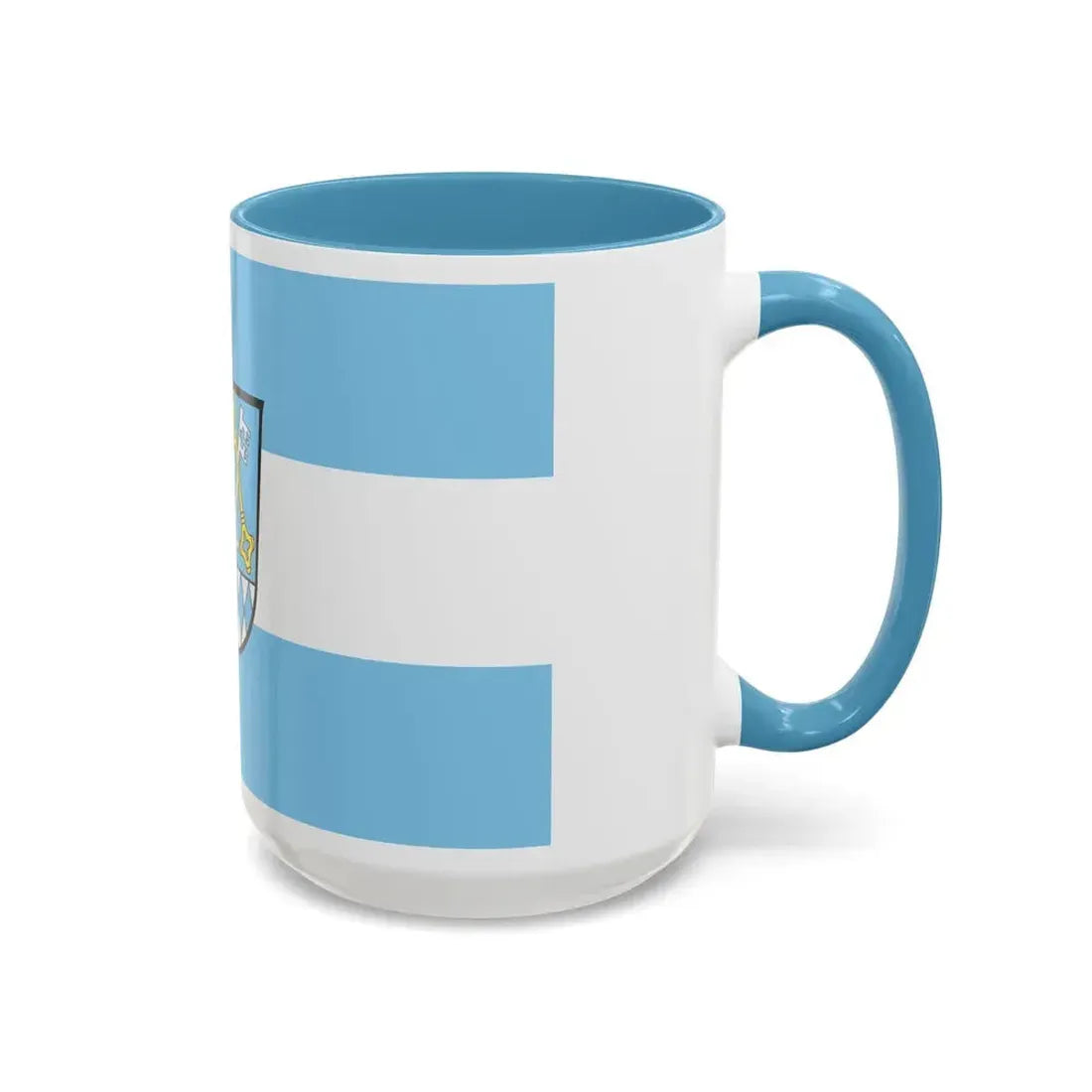 Flag of Berchtesgadener Land Germany - Accent Coffee Mug - Go Mug Yourself