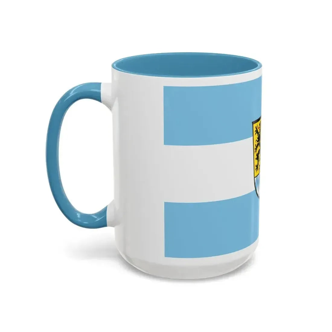Flag of Berchtesgadener Land Germany - Accent Coffee Mug - Go Mug Yourself
