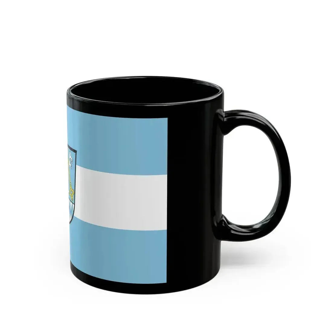 Flag of Berchtesgadener Land Germany - Black Coffee Mug - Go Mug Yourself