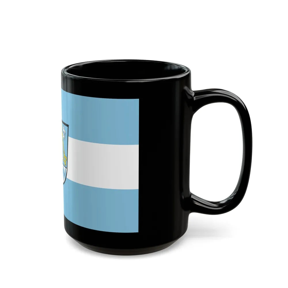 Flag of Berchtesgadener Land Germany - Black Coffee Mug-Go Mug Yourself