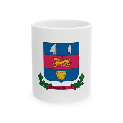 Flag of Beremend (Hungary) White Coffee Mug 11oz - Go Mug Yourself