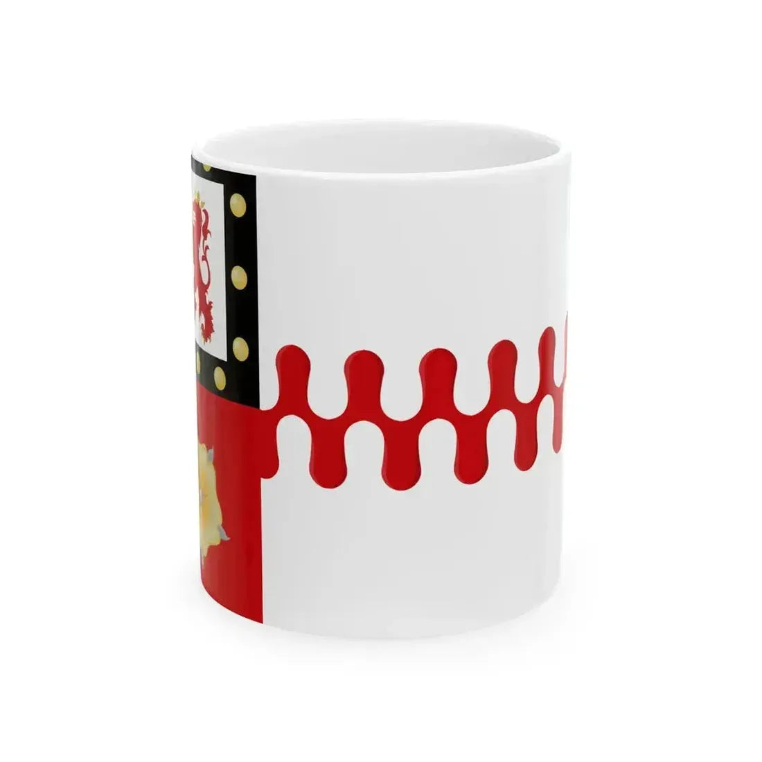 Flag of Berg en Dal (Netherlands) White Coffee Mug 11oz - Go Mug Yourself