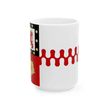 Flag of Berg en Dal (Netherlands) White Coffee Mug 15oz - Go Mug Yourself