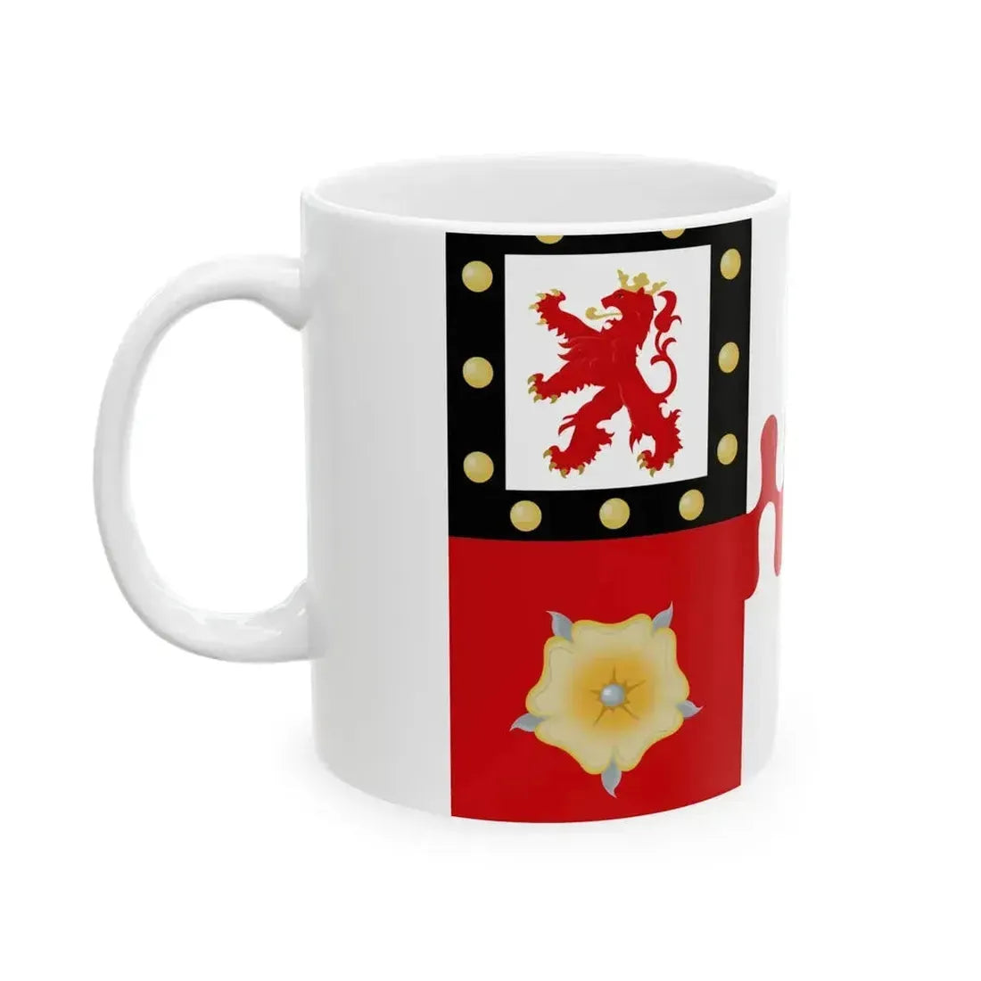 Flag of Berg en Dal (Netherlands) White Coffee Mug - Go Mug Yourself