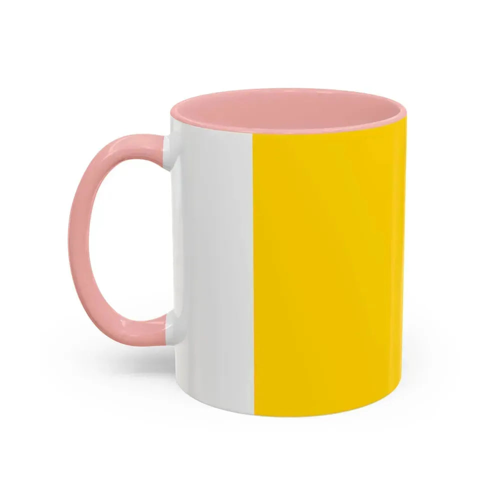 Flag of Bergamo Italy - Accent Coffee Mug - Go Mug Yourself