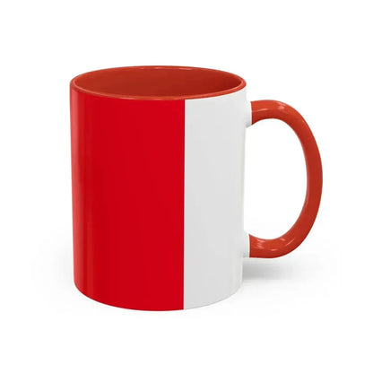 Flag of Bergamo Italy - Accent Coffee Mug - Go Mug Yourself