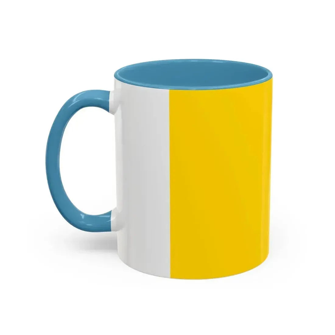 Flag of Bergamo Italy - Accent Coffee Mug - Go Mug Yourself
