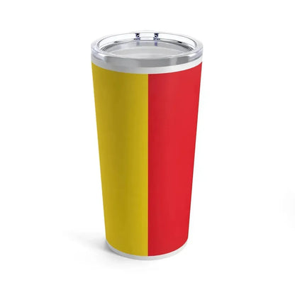 Flag of Bergamo Italy - Tumbler 20oz 20oz - Go Mug Yourself