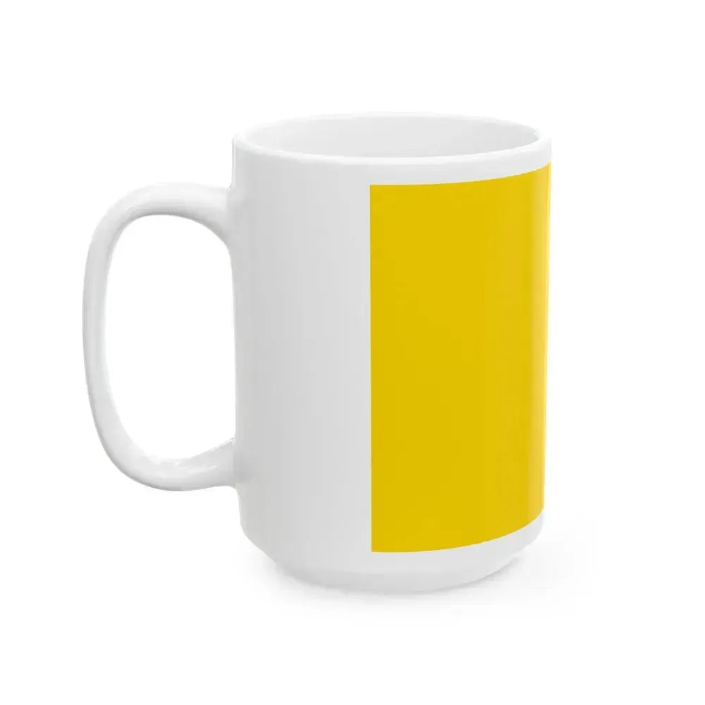 Flag of Bergamo Italy - White Coffee Mug - Go Mug Yourself