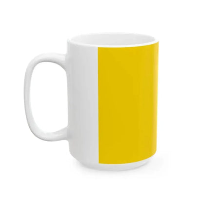 Flag of Bergamo (Italy) White Coffee Mug - Go Mug Yourself