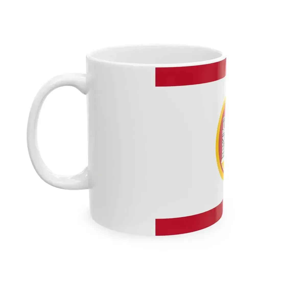 Flag of Bergen Norway (Norway) White Coffee Mug - Go Mug Yourself