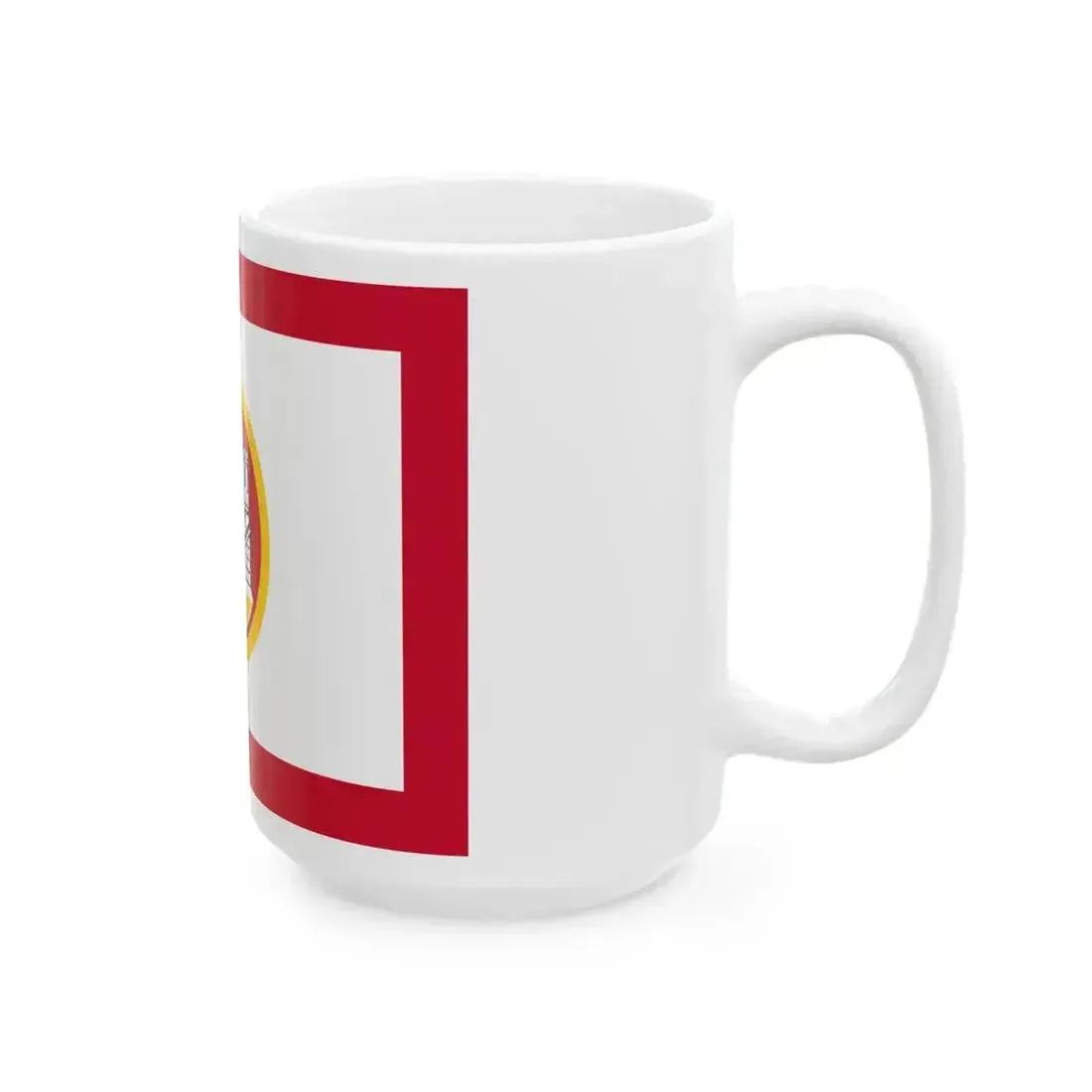 Flag of Bergen Norway (Norway) White Coffee Mug - Go Mug Yourself