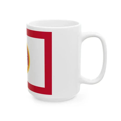 Flag of Bergen Norway (Norway) White Coffee Mug - Go Mug Yourself