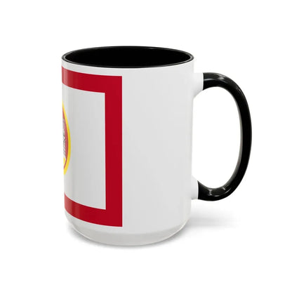 Flag of Bergen Vestland Norway - Accent Coffee Mug - Go Mug Yourself
