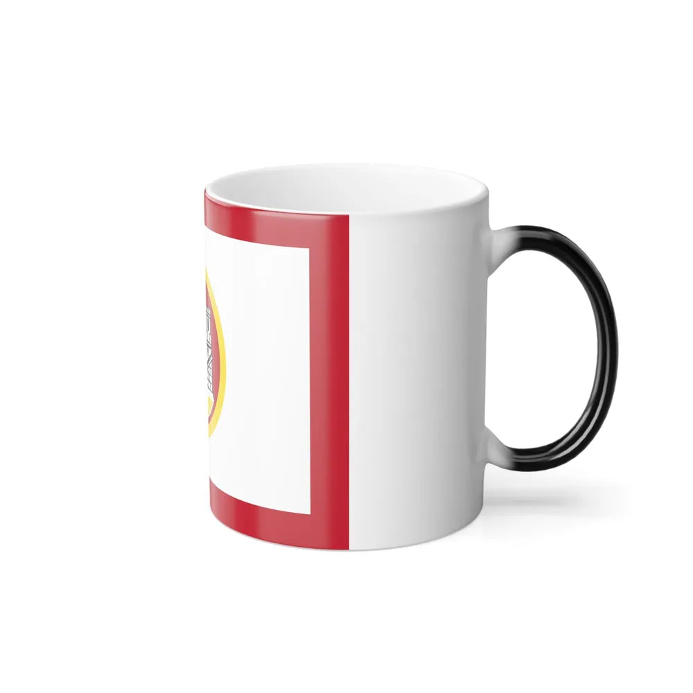 Flag of Bergen Vestland Norway - Color Changing Coffee Mug-Go Mug Yourself