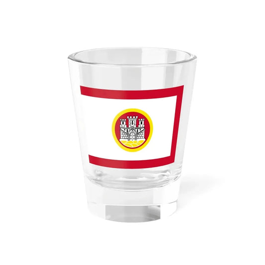 Flag of Bergen Vestland Norway - Shot Glass 1.5oz 1.5oz - Go Mug Yourself