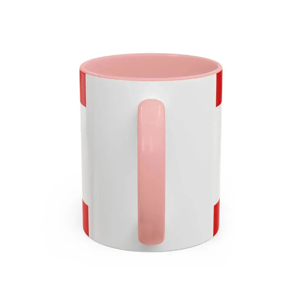 Flag of Bergstrasse Germany - Accent Coffee Mug - Go Mug Yourself