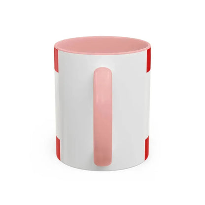 Flag of Bergstrasse Germany - Accent Coffee Mug - Go Mug Yourself