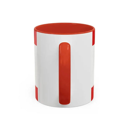 Flag of Bergstrasse Germany - Accent Coffee Mug - Go Mug Yourself