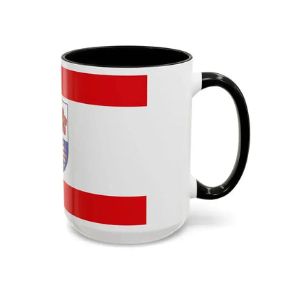 Flag of Bergstrasse Germany - Accent Coffee Mug - Go Mug Yourself