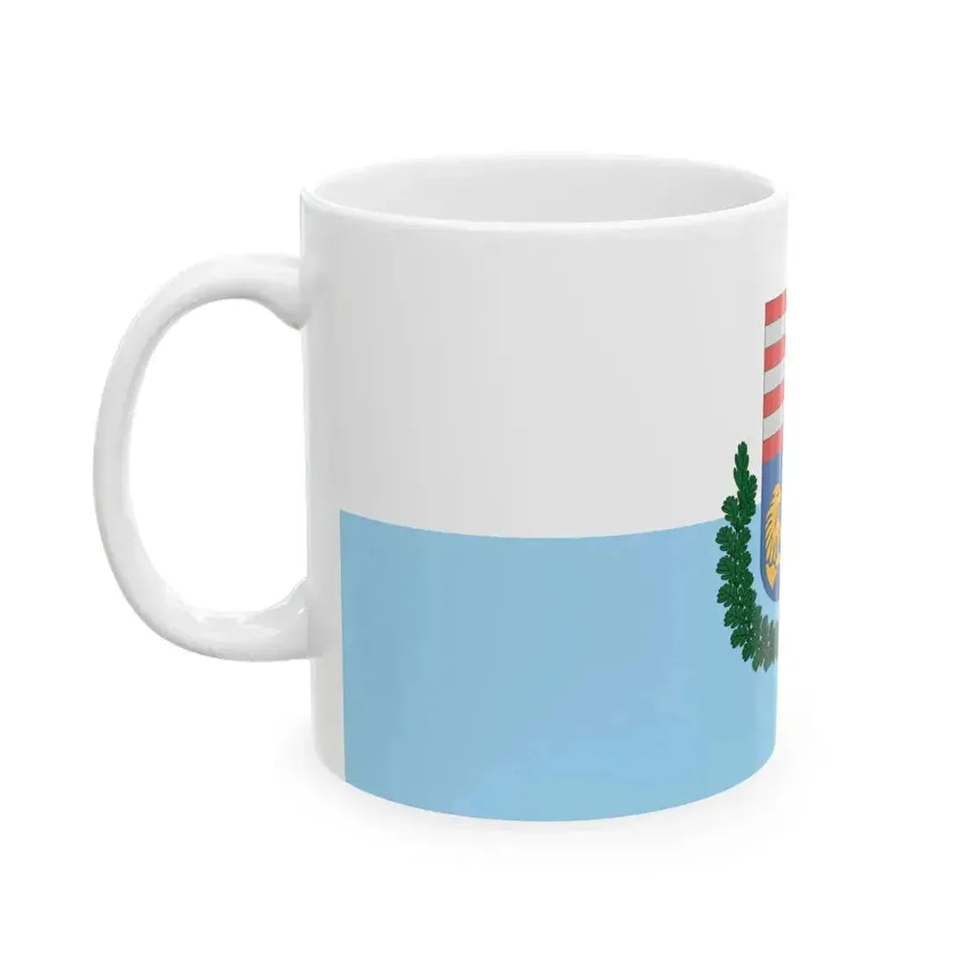 Flag of Berhida (Hungary) White Coffee Mug - Go Mug Yourself